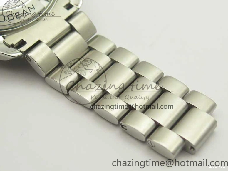 0309 EyeCatching Planet Ocean Professional Ceramic Bezel 45.5mm 1:1 VSF Best Edition Silver Markers on SS Bracelet A8500 Super Clone 8050